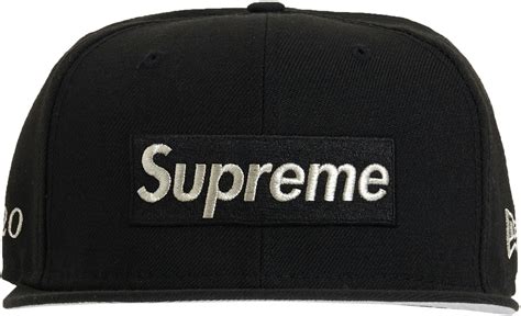 Supreme M Metallic Box Logo New Era Black 